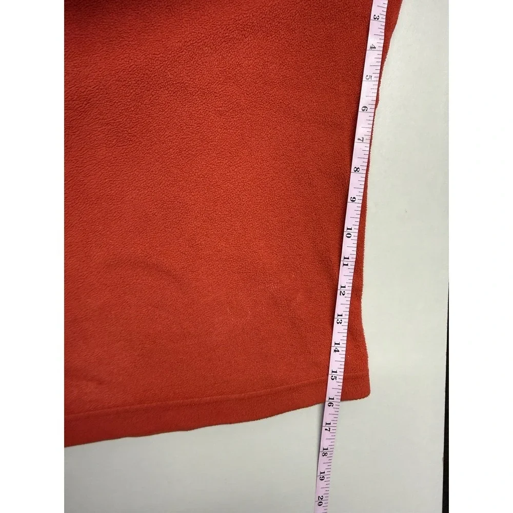 Patagonia Synchilla Mens Red 1/4 Zip Fleece Pullover Sweater Size S